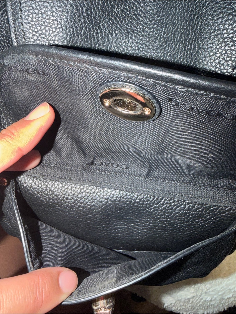 Coach Turnlock Mini Backpack - Picture 8 of 10
